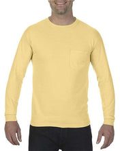 Load image into Gallery viewer, Comfort Colors Adult Heavyweight Long Sleeve Pocket Tee