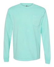 Load image into Gallery viewer, Comfort Colors Adult Heavyweight Long Sleeve Pocket Tee