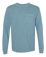 Load image into Gallery viewer, Comfort Colors Adult Heavyweight Long Sleeve Pocket Tee