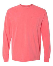 Load image into Gallery viewer, Comfort Colors Adult Heavyweight Long Sleeve Pocket Tee