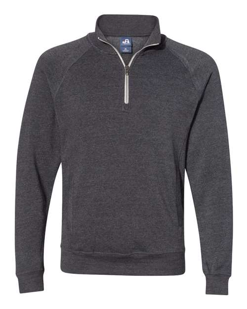 J America Premium Tri Blend Quarter Zip