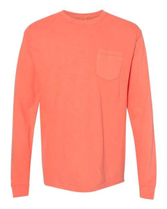 Comfort Colors Adult Heavyweight Long Sleeve Pocket Tee