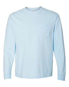 Comfort Colors Adult Heavyweight Long Sleeve Pocket Tee