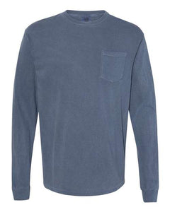 Comfort Colors Adult Heavyweight Long Sleeve Pocket Tee