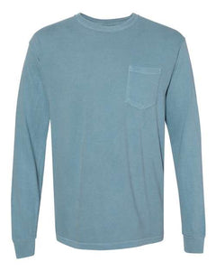 Comfort Colors Adult Heavyweight Long Sleeve Pocket Tee