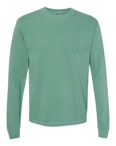 Comfort Colors Adult Heavyweight Long Sleeve Pocket Tee