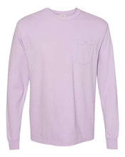 Load image into Gallery viewer, Comfort Colors Adult Heavyweight Long Sleeve Pocket Tee
