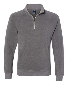 J America Premium Tri Blend Quarter Zip