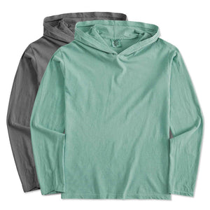 Comfort Colors Adult Hooded Long Sleeve Tee