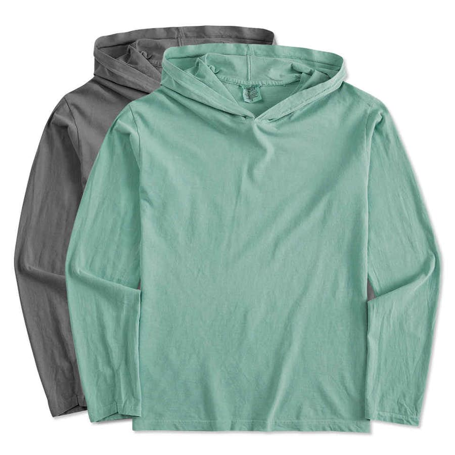 Comfort Colors Adult Hooded Long Sleeve Tee